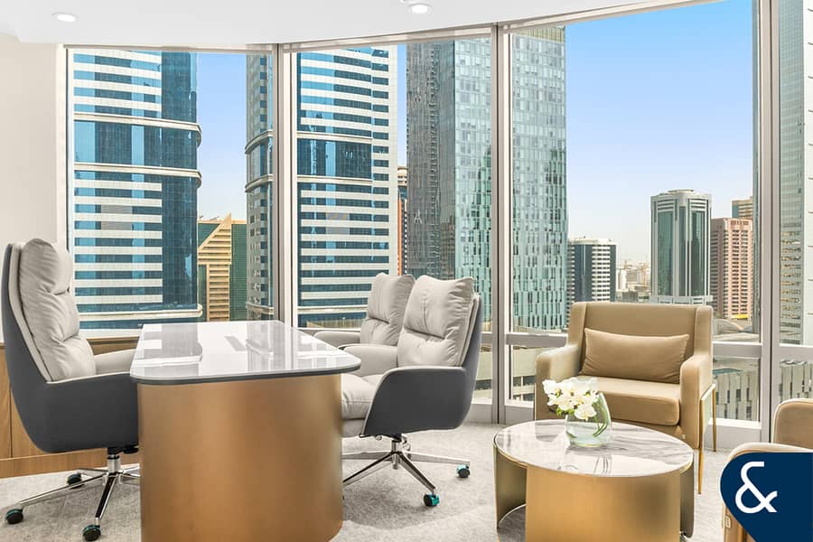 Fitted executive office in Emirates Financial Towers